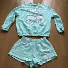Mini Rodini セットアップ トレーナー ショートパンツのサムネイル