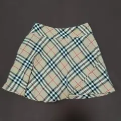 110★バーバリー★ノバチェック柄スカート★秋冬