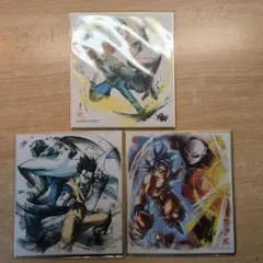 ドラゴンボール 色紙 3枚セット