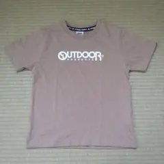 OUTDOOR　Tシャツ　140 ベージュ　 アウトドア