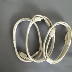 充電ケーブル TYPE-C約1m ホワイト　3本セット