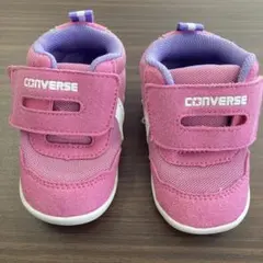 美品　かわいい‼️コンバース　キッズスニーカー　ファーストシューズ　定価5990円