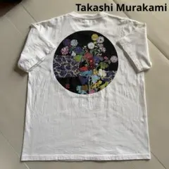 村上隆 もののけ京都 和柄 アート Tシャツ ホワイト XLのサムネイル
