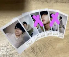 なにわ男子 / I Wish 特典 チェキ風クリアソロカード(4枚)