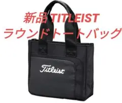 新品 TaylorMade テーラーメイドグラフィックロゴラウンドトートネイビー