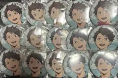 ハイキュー 及川徹 極楽湯 缶バッジ 15点セット