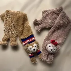 香港Disneyダッフィー&シェリーメイマフラー