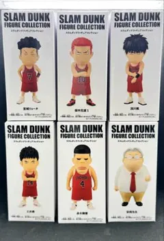 チ*コ様 《新品未開封》スラムダンク 湘北スタメン5人&安西先生 6体セットのサムネイル