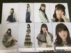 増本綺良　櫻坂46 生写真コンプ　backs カラーデニム　卒業コンサート　①