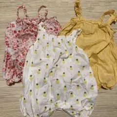 H&M 68サイズ 3枚セット‼️夏にさらっと綿100