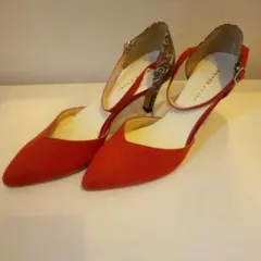 Jelly Beans オレンジ ハイヒール24センチ