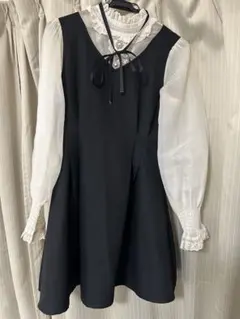 地雷系 ROJITA 黒ワンピース
