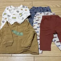 ベビー服4点セット 95cm以下 動物柄