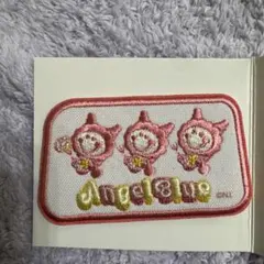 エンジェルブルー　刺繍ステッカー