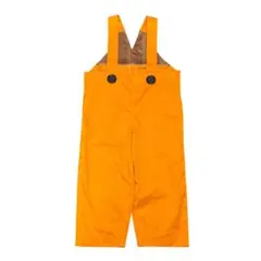 サロペット　オーバーオール　ワーク系　オレンジ　古着　8La