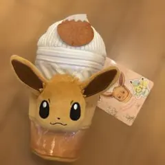 ポケモンカフェ　スイーツ　フラッペ風ペンケース　イーブイ　新品　タグ付き