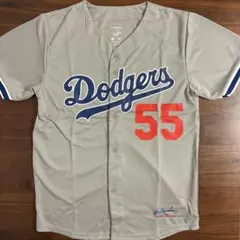 Dodgers HERSHISER 55 ユニフォーム Mのサムネイル