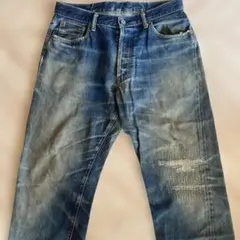 【☆希少☆】児島JEANS 岡山デニム　ダブルニー　w36 ☆希少☆】児島JEANS 岡山デニム ダブルニー w36 - メルカリ