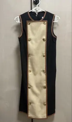 【着用回数3回】バーバリー Burberry 2way 上品ワンピース XS