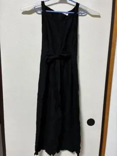 ユニクロ リネンブレンドサロペット