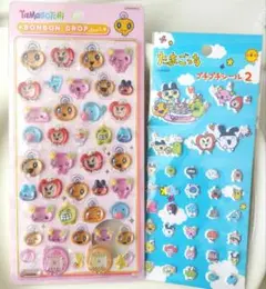 正規品　ボンボンドロップシール　たまごっち　めめっち　ふらわっち　プチプチ