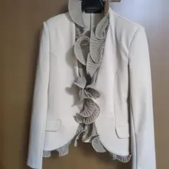 美品！RINASCIMENTO リナシメント　イタリア製 フリル ジャケット