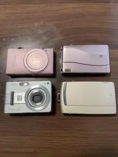 コンパクトデジタルカメラ 4台セット まとめ売り ジャンク品 - メルカリ