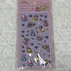 ディズニー ぷくぷくシール プリンセス