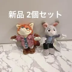 ズートピア10周年 ニック＆ジュディ ぬいぐるみキーチェーン バラ売り