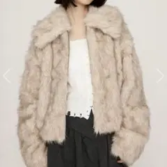 BIG COLLAR FUR S コート SLY