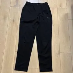 PUMA ブラック　ジャージ　プーマ　トレーニングパンツ　L ユニセックス