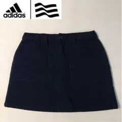 アディダスゴルフ 撥水 中綿 スカート ネイビー Lサイズ