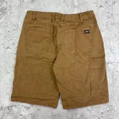 Dickies　ダックショーツ　ワークショーツ　W33　ブラウン　古着のサムネイル