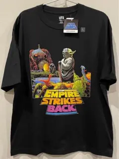 スターウォーズ　UNIQLOUT 河村康輔　Tシャツ 黒　Lサイズ
