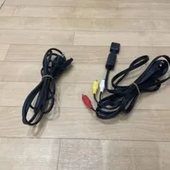 PS2 AVケーブルと電源ケーブルセット