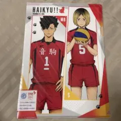 ハイキュー！！ 音駒高校 黒尾鉄朗 孤爪研磨 クリアファイル