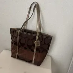 Coach コーチ ブラウン トートバッグ11098