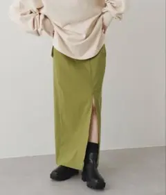 【Kastane】スリットIラインスカート