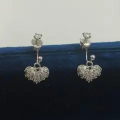 揺れる ハート ピアス お値下げ中