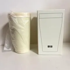 UNIQLO ステンレスボトル　ホワイト　ノベルティ