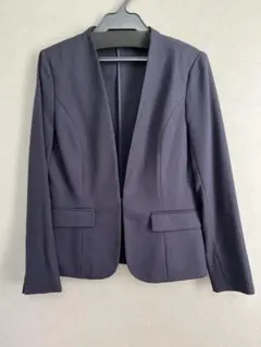 レディース　スーツ　ネイビー　ジャケット　パンツ　ワンピース