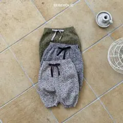 【BEBE HOLIC】 #116 hash flower pants