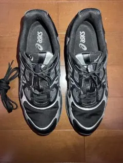 asics GEL-NYC BLACK×SILVER 30.5cm