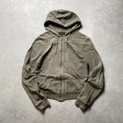 A.P.C.鹿の子ジップアップパーカーカーキベージュフレンチカジュアルアーペーセのサムネイル