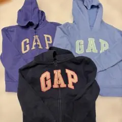 GAP フード付きジップアップパーカー・パーカー　3着セット