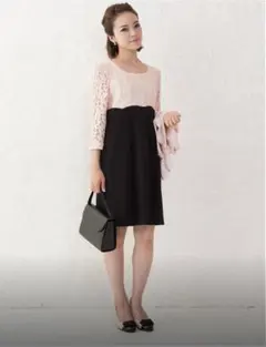 スウィートマミー スイートマミー❤︎授乳ワンピース フォーマル 入園入学 ピンク