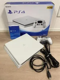PS4 本体CUH-2200A B02 ホワイト 500GB 箱付き