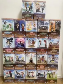 ワンピース ワールドコレクタブルフィギュア ログストーリーズ 22点