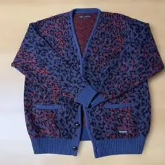 WACKO MARIA ワコマリア レオパード柄カーディガン
