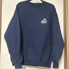 X-LARGE ゴリラロゴスウェット トレーナーネイビーL